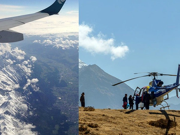 Everest Heli tour vs Mountain Flight