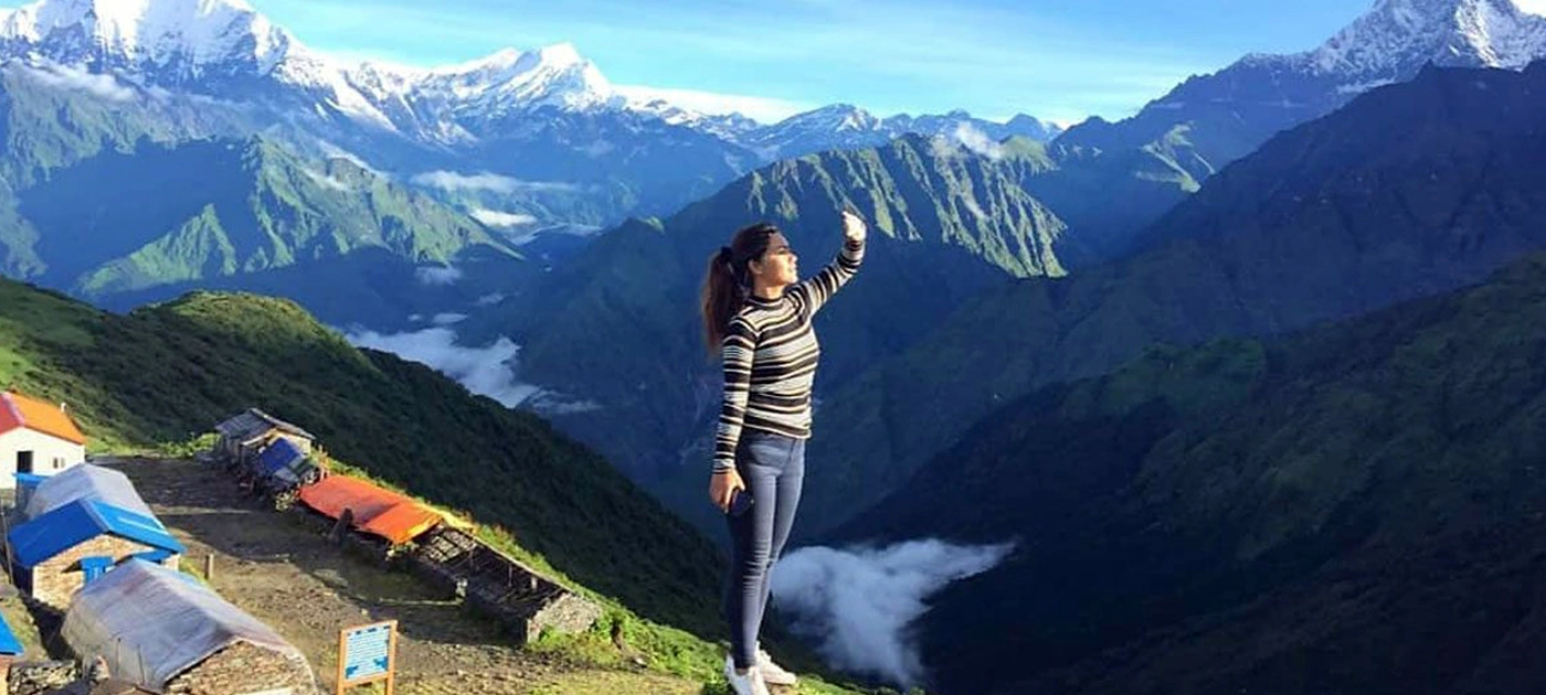 Khopra Danda Trek Map