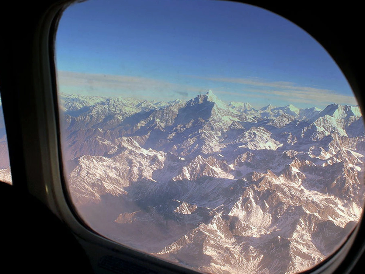 Mountain Flight in Nepal