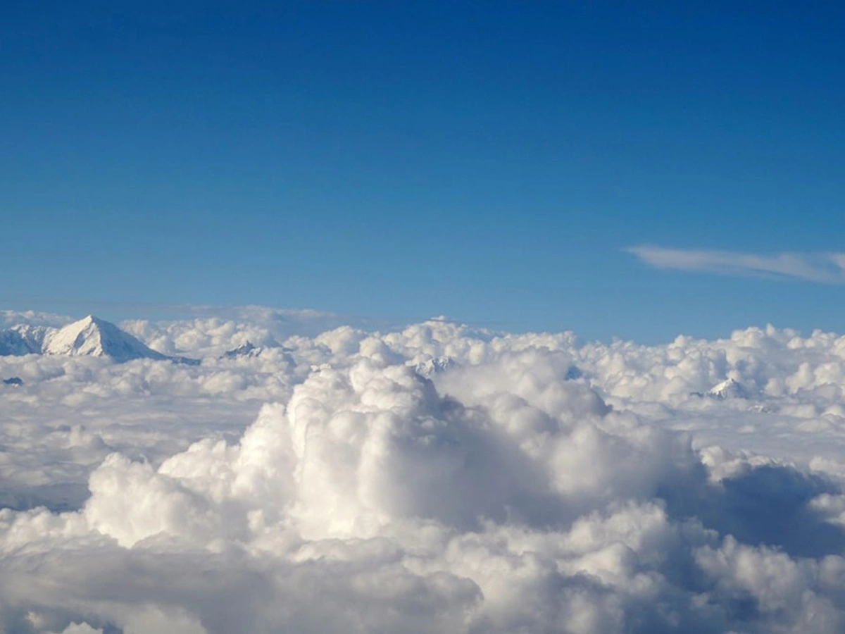 Mountain Flight in Nepal