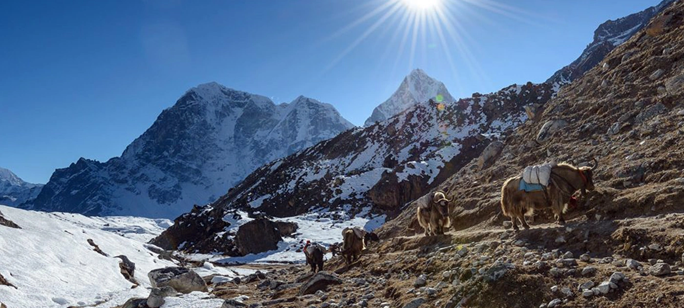 Trekking in Nepal in March